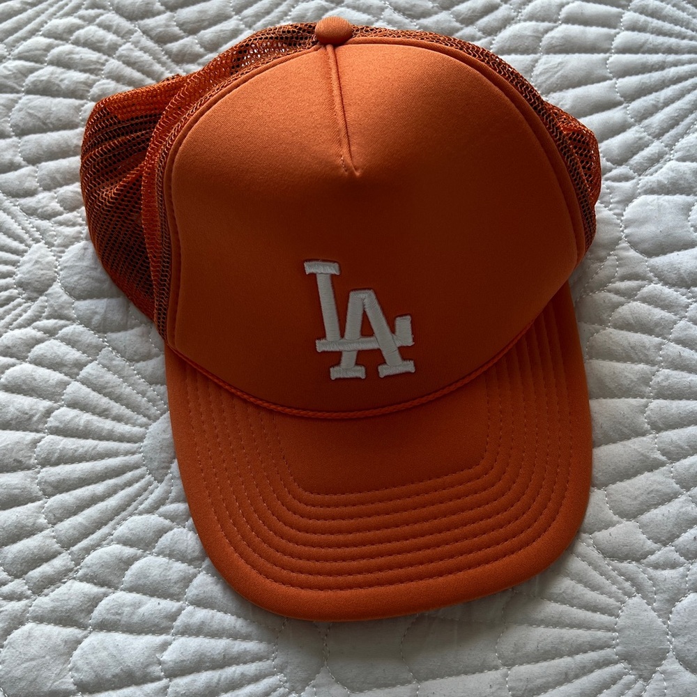 Orange Kids Cap